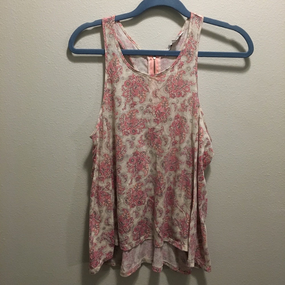 Flare tank top